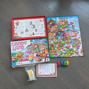 Hasbro Gaming Candy Land Kingdom of Sweet Adventures Board Game for Kids